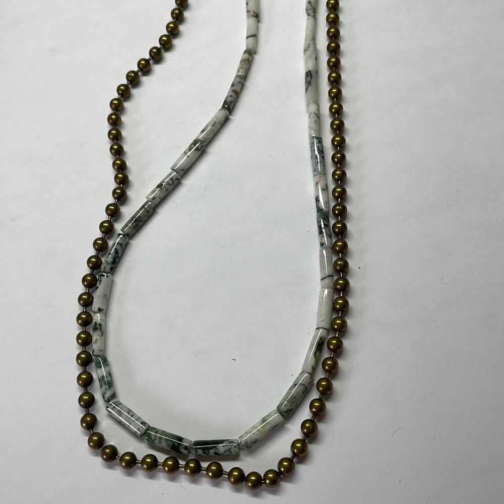 Sorrelli Semi Precious Long Beaded Necklace